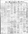 Warrington Guardian Saturday 03 November 1888 Page 1
