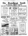 Fraserburgh Herald and Northern Counties' Advertiser Tuesday 26 August 1919 Page 1