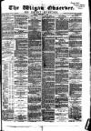 Wigan Observer and District Advertiser Friday 27 February 1880 Page 1