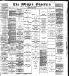 Wigan Observer and District Advertiser Saturday 20 March 1886 Page 1