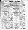 Wigan Observer and District Advertiser Saturday 08 January 1887 Page 1