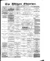 Wigan Observer and District Advertiser Wednesday 02 August 1893 Page 1
