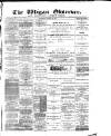 Wigan Observer and District Advertiser Wednesday 16 August 1893 Page 1