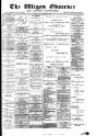 Wigan Observer and District Advertiser Wednesday 24 October 1900 Page 1