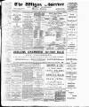 Wigan Observer and District Advertiser Saturday 18 January 1908 Page 1