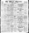 Wigan Observer and District Advertiser Saturday 29 May 1909 Page 1