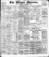 Wigan Observer and District Advertiser Saturday 22 January 1910 Page 1