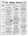 Fulham Chronicle Friday 04 May 1888 Page 1