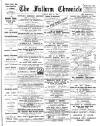 Fulham Chronicle Friday 11 May 1888 Page 1