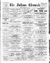 Fulham Chronicle Friday 25 January 1889 Page 1