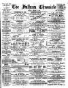 Fulham Chronicle Friday 02 August 1889 Page 1