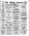 Fulham Chronicle Friday 08 November 1889 Page 1