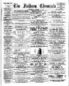 Fulham Chronicle Friday 15 November 1889 Page 1