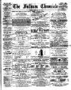 Fulham Chronicle Friday 31 January 1890 Page 1