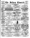Fulham Chronicle Friday 28 February 1890 Page 1