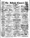 Fulham Chronicle Friday 08 August 1890 Page 1