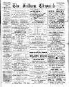 Fulham Chronicle Friday 31 October 1890 Page 1