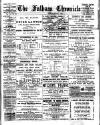 Fulham Chronicle Friday 20 May 1892 Page 1