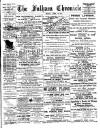 Fulham Chronicle Friday 28 April 1893 Page 1