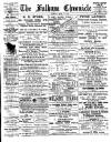 Fulham Chronicle Friday 19 May 1893 Page 1