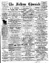 Fulham Chronicle Friday 23 June 1893 Page 1