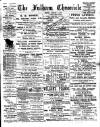 Fulham Chronicle Friday 04 August 1893 Page 1
