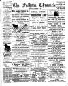 Fulham Chronicle Friday 06 October 1893 Page 1