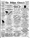 Fulham Chronicle Friday 20 October 1893 Page 1