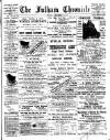 Fulham Chronicle Friday 15 December 1893 Page 1