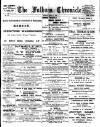 Fulham Chronicle Friday 14 June 1895 Page 1
