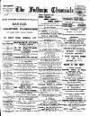 Fulham Chronicle Friday 23 August 1895 Page 1