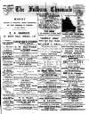 Fulham Chronicle Friday 22 November 1895 Page 1
