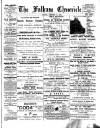 Fulham Chronicle Friday 31 January 1896 Page 1