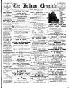 Fulham Chronicle Friday 28 February 1896 Page 1