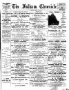 Fulham Chronicle Friday 08 May 1896 Page 1