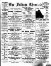 Fulham Chronicle Friday 29 May 1896 Page 1