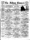 Fulham Chronicle Friday 14 August 1896 Page 1