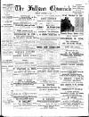 Fulham Chronicle Friday 02 October 1896 Page 1