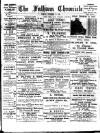 Fulham Chronicle Friday 16 October 1896 Page 1