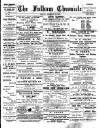 Fulham Chronicle Friday 26 February 1897 Page 1