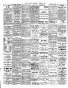 Fulham Chronicle Friday 09 April 1897 Page 4