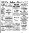 Fulham Chronicle Friday 14 January 1898 Page 1
