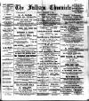 Fulham Chronicle Friday 03 February 1899 Page 1