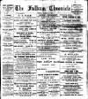 Fulham Chronicle Friday 10 March 1899 Page 1