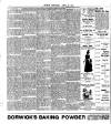 Fulham Chronicle Friday 28 April 1899 Page 2