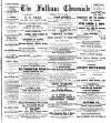Fulham Chronicle Friday 09 June 1899 Page 1