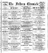 Fulham Chronicle Friday 08 September 1899 Page 1