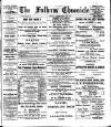 Fulham Chronicle Friday 22 September 1899 Page 1