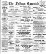 Fulham Chronicle Friday 12 January 1900 Page 1