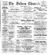Fulham Chronicle Friday 26 January 1900 Page 1